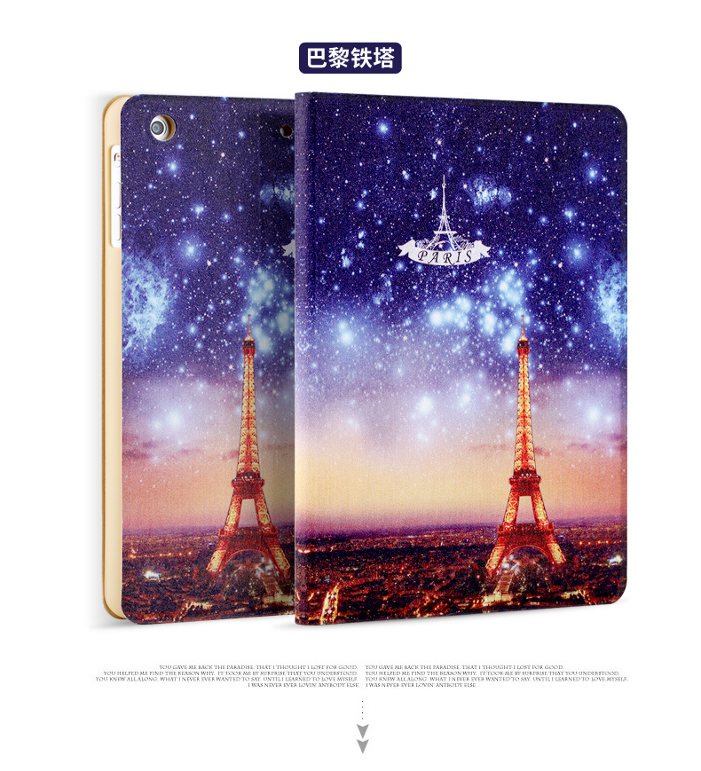 Apple ipadmini4 vỏ bảo vệ vỏ siêu mỏng dễ thương Bao da mini bốn máy tính bảng chống rơi hoạt hình tình yêu vỏ 7.9 inch cá tính vỏ đỏ A1550 - Phụ kiện máy tính bảng vỏ ipad