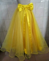 С бантиком, желтый