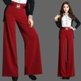 Штаны для взрослых, модные штаны-клёш, высокая талия, по фигуре