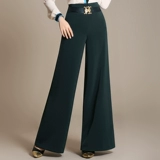 Штаны для взрослых, модные штаны-клёш, высокая талия, по фигуре