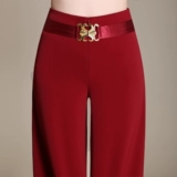 Штаны для взрослых, модные штаны-клёш, высокая талия, по фигуре