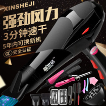 New Century Hairdryer Hair Dryer 3000w Hot And Cold Wind Home Electric Blow High Power Powerful Styling Blow Cylinder