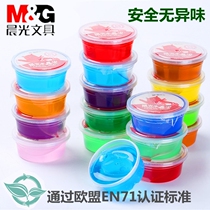 Morning light crystal clay children jelly color mud 12 color safe no-smell-free hand Slime handmade material