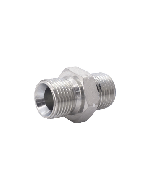 1B hydraulic inch external thread Yonghua standard G thread combination groove seal inner cone flare 3/4 pipe joint