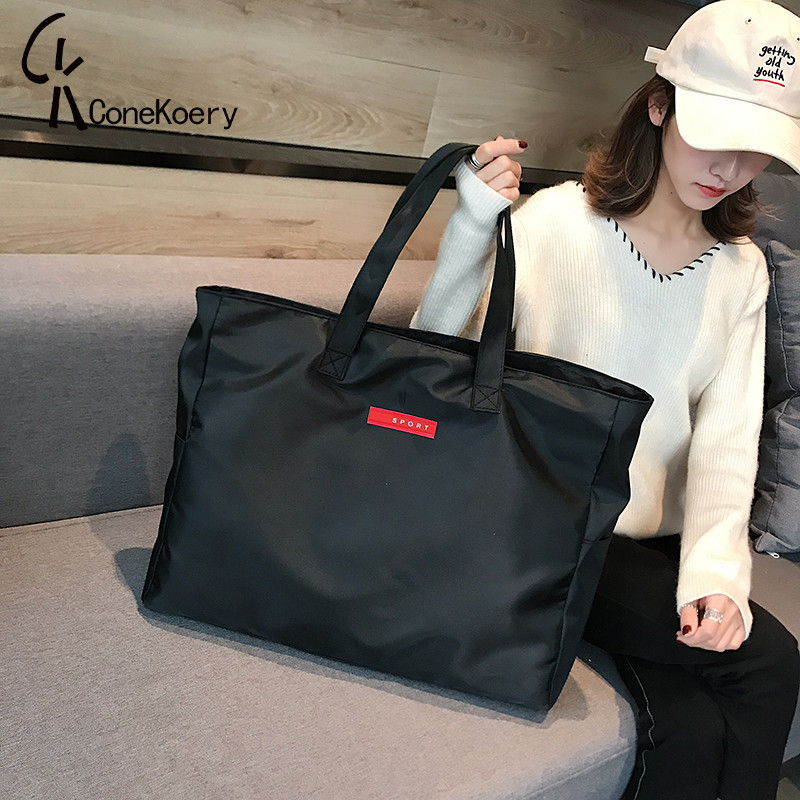 Flagship Short Travel Bag Women Hand Luggage Bag Large Capacity Travel Bag Light Waterproof Single Shoulder Bag Fitness Bag