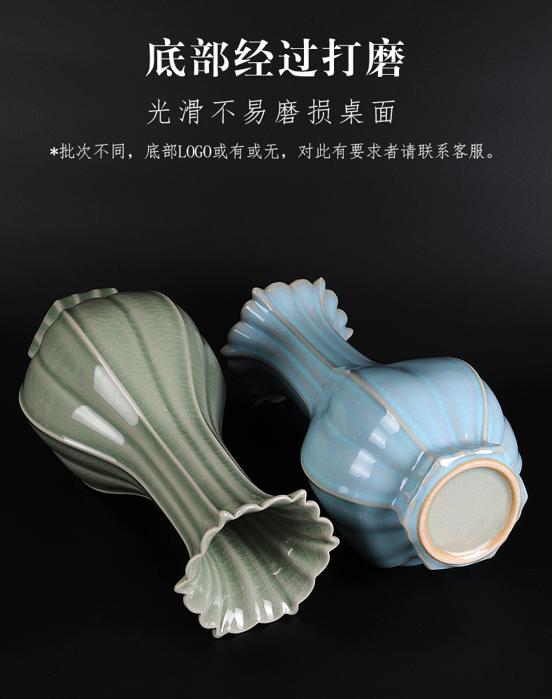 Archaize your up craft ceramic vase furnishing articles Chinese contracted household sitting room adornment ornament Chinese wind restoring ancient ways