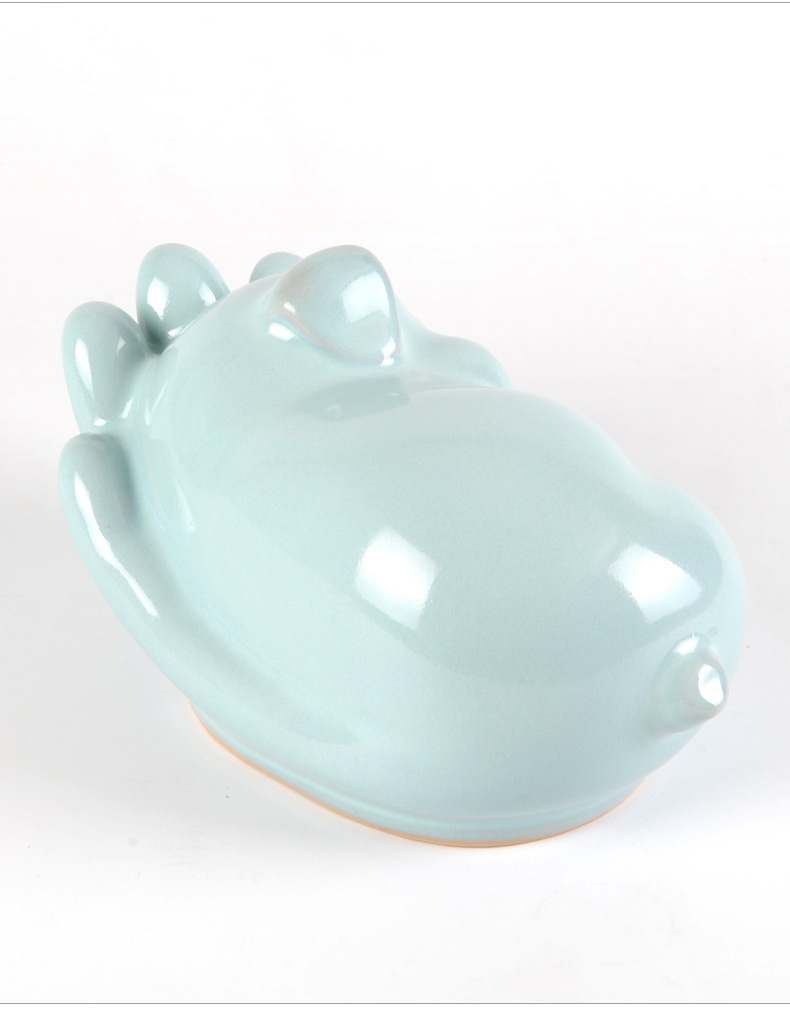 Your up porcelain arts and crafts home decoration ceramic pig simple desktop furnishing articles of Chinese style living room decoration new gift