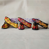 Drama and opera stage film and television Emperor Wusheng Pan Jinlong boots Sichuan opera changes face flat bottom low-top plate Jinlong shoes