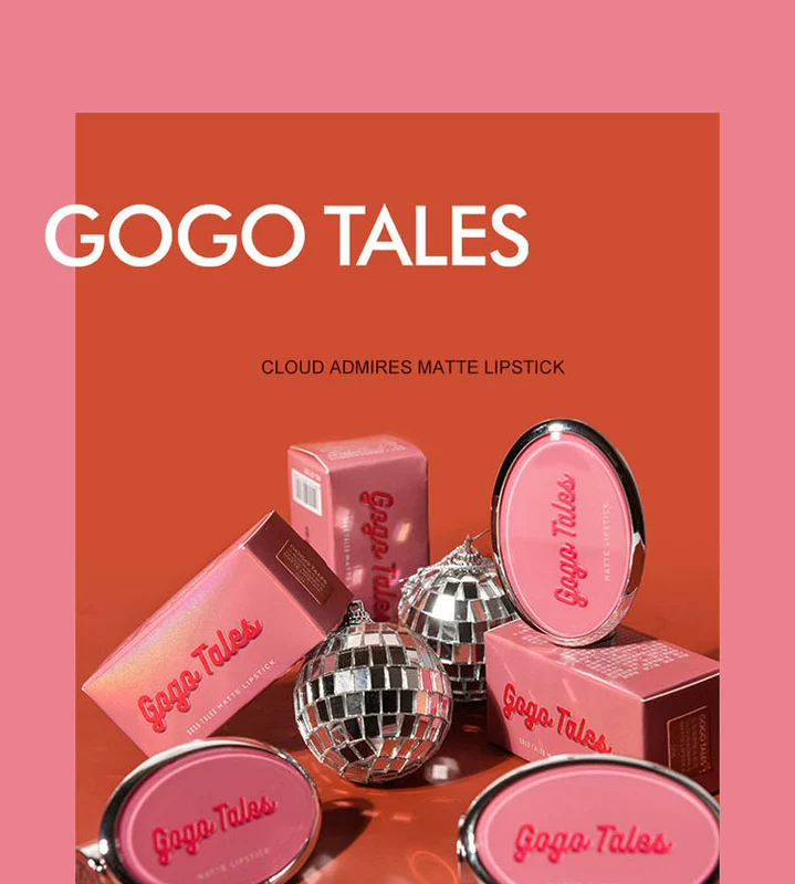 Li Jiaqi giới thiệu son môi dưỡng ẩm thương hiệu Gogowu Cloud Admiration Matte Mirror Lipstick Niche Hyuna - Son môi