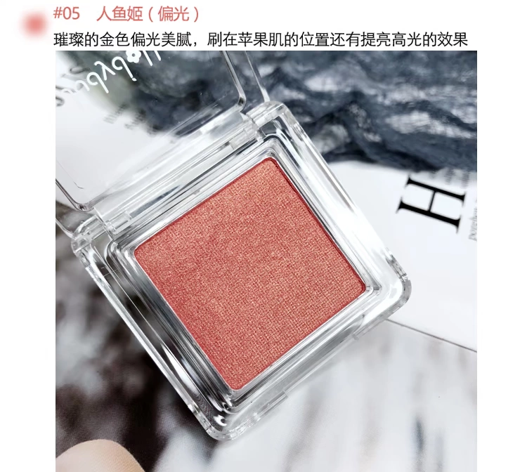 Judydoll cam màu đơn sắc cực khoái blush rouge mermaid màu Đậu dán màu ngày cam làm sáng màu da trắng phấn má hồng mac màu nào đẹp