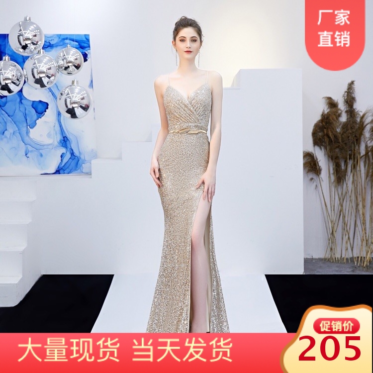 Sexy long evening dress, 15 years, lifting effect, maxi length