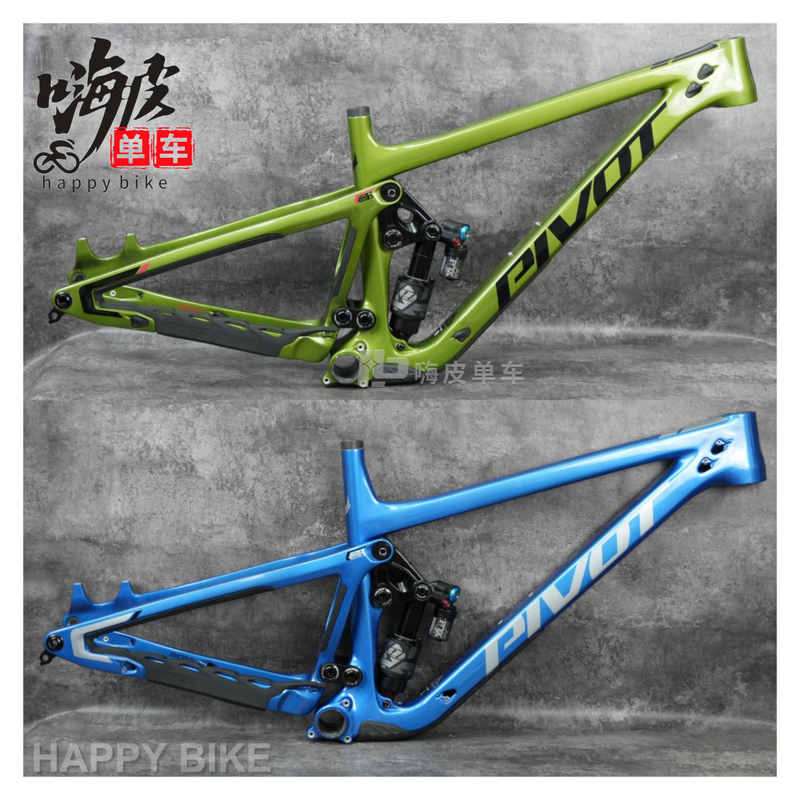 American Firebird Pivot Switchblade Mountain Bike Full Carbon Fiber Soft Tail Frame Am Enduro