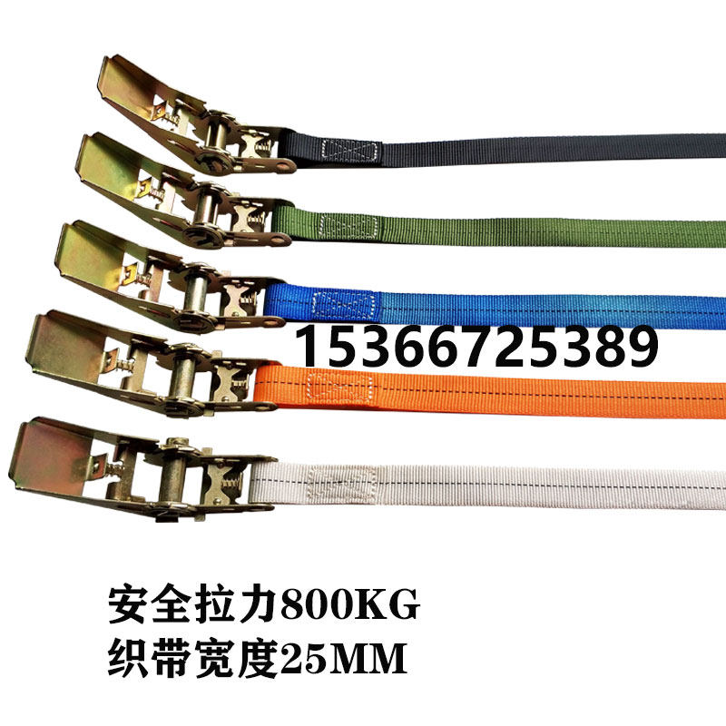 Ratchet Tensioner Tensioner Fastener Bundler with 2 5cm Strap Strap Tightener No Hook