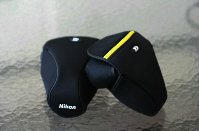 SLR Sleeve Đối với Nikon D7200 D90 D610 D5500 D800 tam giác bọc mềm - Phụ kiện máy ảnh kỹ thuật số túi fujifilm