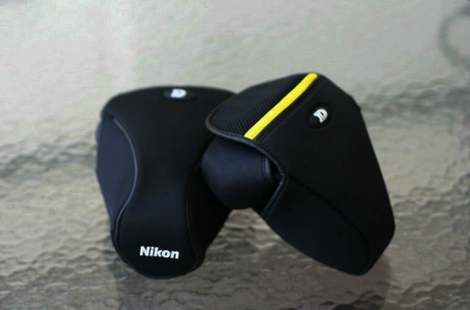 SLR Sleeve Đối với Nikon D7200 D90 D610 D5500 D800 tam giác bọc mềm - Phụ kiện máy ảnh kỹ thuật số