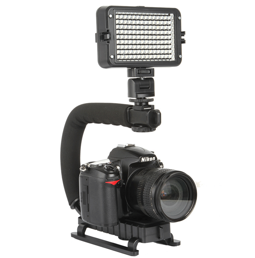 C-type vi phim SLR DV khung ổn định cầm tay với điện thoại camera U-chụp SLR thỏ sống khung lồng - Phụ kiện máy ảnh DSLR / đơn tripod máy ảnh nhỏ gọn