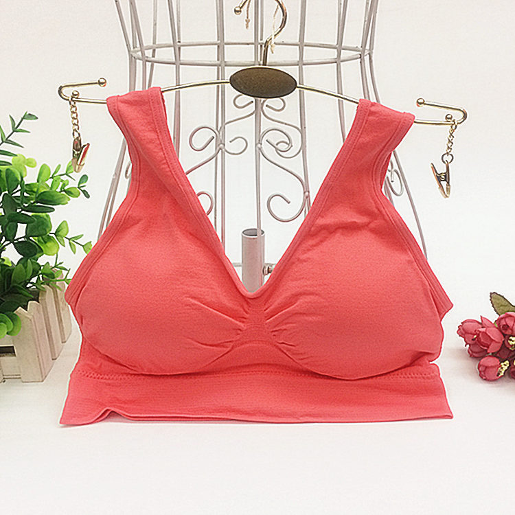 Đánh dấu đồ lót Yoga thể thao thép-free Bra tụ tập với một chiếc áo ngực mỏng vest kiểu áo ngực.