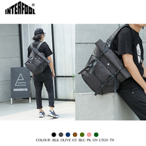 INTERFOOL original brand trend multi-functional nylon water repellent outdoor leisure men and women oblique cross shoulder bag