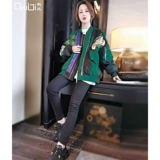 Пуховик, зимняя куртка, бейсбольная форма, подходит для подростков, коллекция 2021, оверсайз, в корейском стиле, в западном стиле, увеличенная толщина