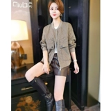 Бейсбольная осенняя тонкая форма для отдыха, модная куртка, коллекция 2021, оверсайз, в западном стиле