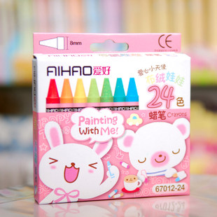 Hobby 67012 - 24 Love little angel Buvel doll 24 color crayon