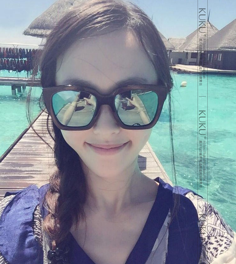 Hàn Quốc Yang Yanghao, Guan Xiaoyu, Sun Honglei, Lin Yun, cùng một đoạn, kính râm phân cực, kính râm lái xe 2017 kính thời trang nam