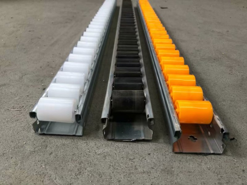 Slide rail width 60 high 33 strong sheet metal fluent strip fluent strip slide rail unpowered roller rod dedicated