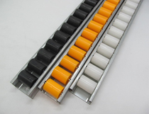 Width 60 high 33 60 reinforced sheet metal flow strip slippery strip slide rail unpowered roller wire bar Special