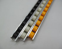 38 wide flowing and flowing slim rail sliding rail frame 1 2 aluminum alloy wheel diameter 32 Jiangsu Zhejiang and Shanghai wire rod anti-static