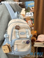 Маленький синий кошелек, надевается на плечо