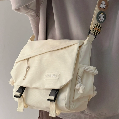 Брендовая японская вместительная и большая сумка через плечо на одно плечо, в японском стиле, Южная Корея