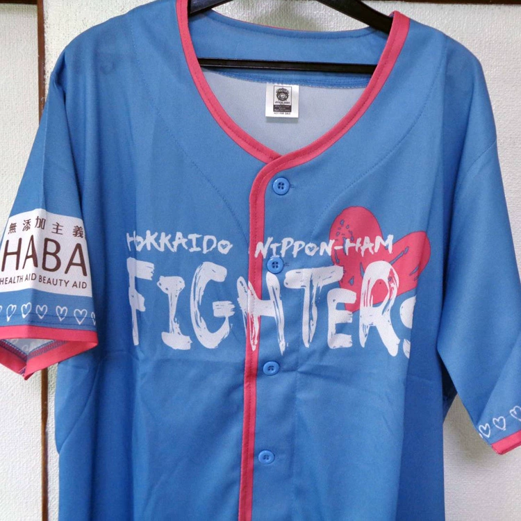 Nhật Bản NPB bóng chày người hâm mộ quần áo Hokkaido ham máy bay chiến đấu cô gái người hâm mộ mặc áo len bóng chày - Thể thao sau