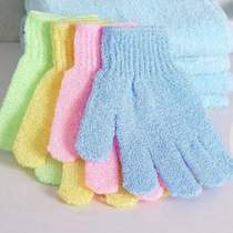 -Creative sanitary bathing gloves Wuzhi thickening double --