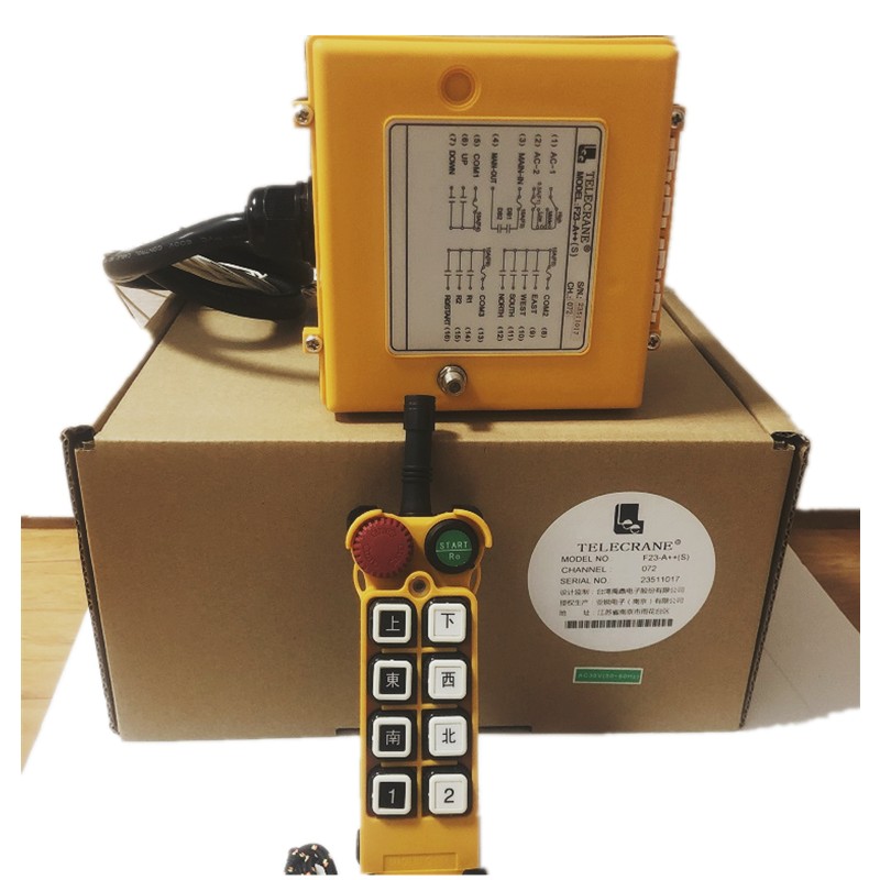 F23-A (S) Taiwan's Yuding Industrial Wireless Remote Control MD gourd remote control sub-sharp electronic European gauge emergency stop