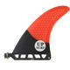 UPSURF professional surfboard tail fin 6-inch fiberglass honeycomb tail rudder singlefin carbon fiber longboard fin