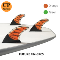 UPSURF Surfboard Caudal fin surfboard glass fiber honeycomb fin future cross carbon fiber strip tail rudder fin