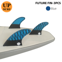 UPSURF blue fin surfboard Carbon fiber honeycomb fin Glass fiber tail rudder G7 surfboard tail fin FUTURE