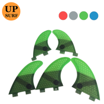 UPSURF surf finals five-piece surfboard fin professional fiberglass surf tail rudder Double Tabs