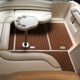 UPSURF/Professional yacht mat deck mat mat deck mat EVA imitation wood grain marine carpet surfboard mat anti-slip mat
