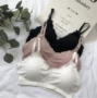 Ren mỏng quấn ngực ống dây đeo vest học sinh nữ trung học đồ lót không có vành thu thập áo quây ngực