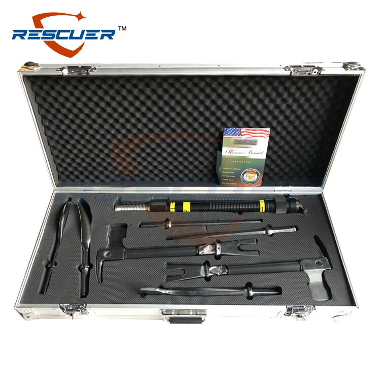 PRT-8 American Firefighting Manual Breaking Tool Set 8 Pieces Suit Simple Cement Concrete Crushing Impact Hammer