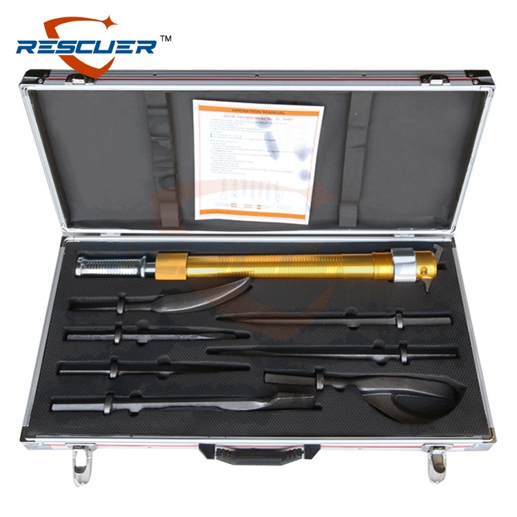 Fire manual demolition tool set Korean 8-piece set of multi-functional lock breaker door breaker simple rescue impact hammer