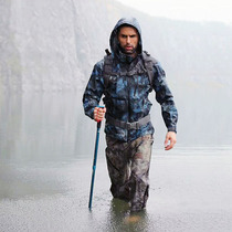 Chief Python camouflage shark fin professional waterproof windproof windbreaker cross-country outdoor ultra-light assault suit rainproof set