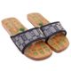 Guisen Massage Wooden Slippers Men's Foot Acupoint Massage Clogs Summer Home Slippers ສົ່ງຟຣີ