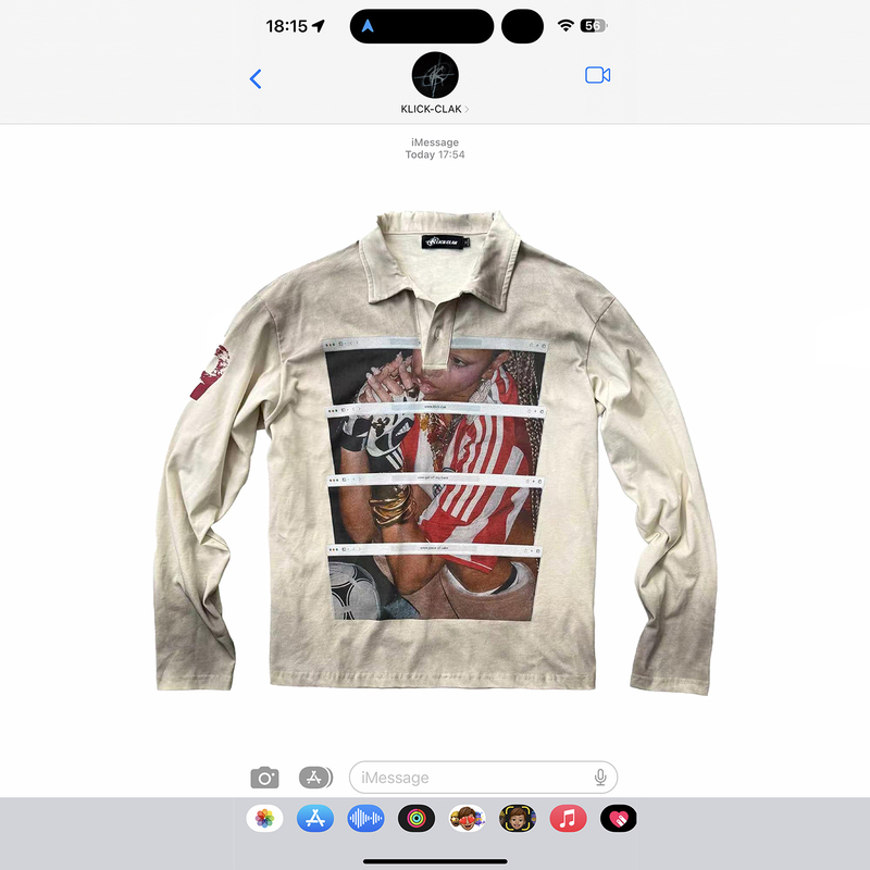 Klickclak Washed Vintage Distressed Spray-Dyed Mac Browser 3D Printed Polo Long-Sleeve T-Shirt Base Layer