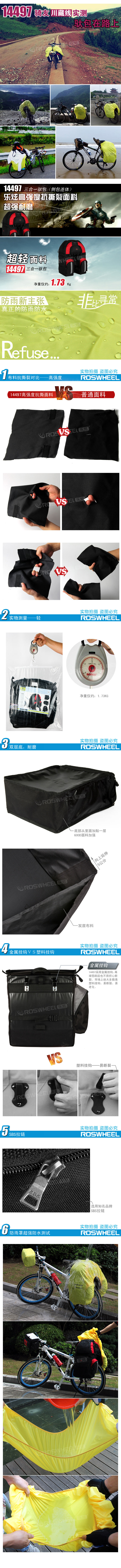 Sacoche pour vélo ROSWHEEL - Ref 2233656 Image 7