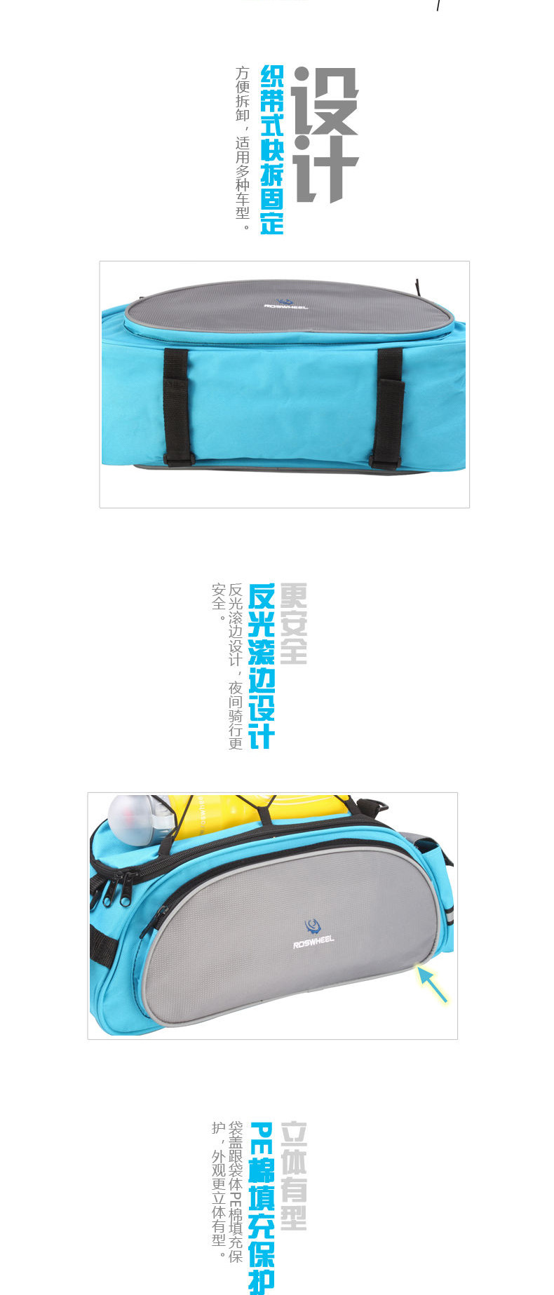 Sacoche pour vélo ROSWHEEL - Ref 2216334 Image 19