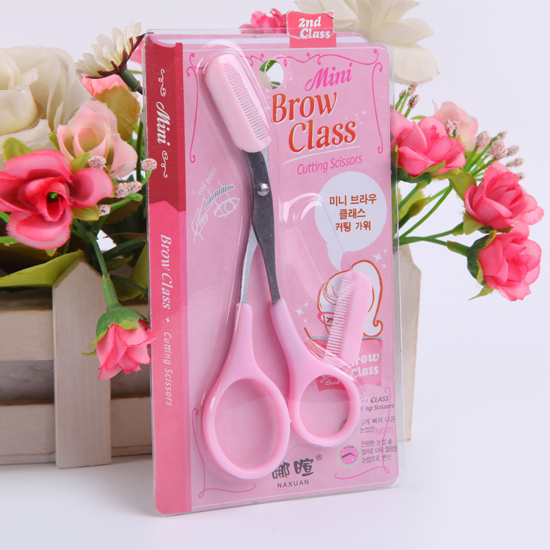 YSITANG Eyebrow Trimmer Scissors with Comb