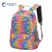 Travel equipment skin bag men and women leisure light travel sports school bag folding hiking backpack portable