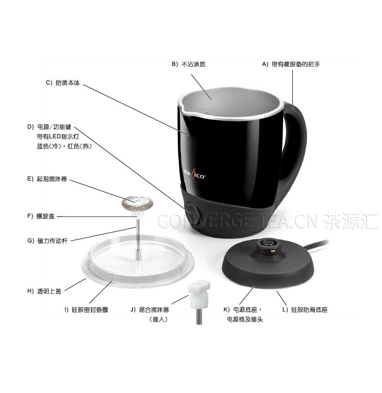 Cà phê Lily Ý EP-2163 nhập khẩu từ máy sữa tự động Ý Máy pha cà phê nóng và lạnh dùng trong gia đình - Máy pha cà phê máy pha ca phê